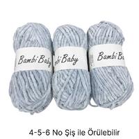 KD3055 - 326 gr. (3 Adet) Standart kalınlık Kadife İhraç Fazlası İp