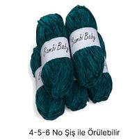 KD3058 - 500 gr. (5 Adet) Standart kalınlık Kadife İhraç Fazlası İp