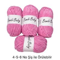 KD3061 - 430 gr. (4 Adet) Standart kalınlık Kadife İhraç Fazlası İp