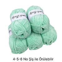 KD3062 - 500 gr. (5 Adet) Standart kalınlık Kadife İhraç Fazlası İp