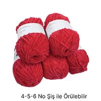 KD3063 - 500 gr. (5 Adet) Standart kalınlık Kadife İhraç Fazlası İp