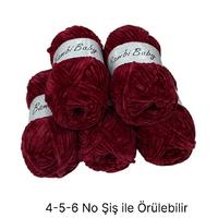 KD3066 - 500 gr. (5 Adet) Standart kalınlık Kadife İhraç Fazlası İp