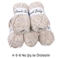 KD3077 - 540 gr. (5 Adet) Standart kalınlık Kadife İhraç Fazlası İp