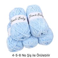 KD3083 - 500 gr. (5 Adet) Standart kalınlık Kadife İhraç Fazlası İp