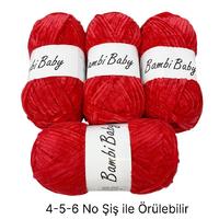 KD3085 - 450 gr. (4 Adet) Standart kalınlık Kadife İhraç Fazlası İp