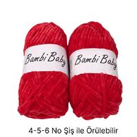 KD3098 - 220 gr. (2 Adet) Standart kalınlık Kadife İhraç Fazlası İp