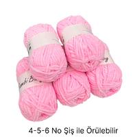 KD3103 - 500 gr. (5 Adet) Standart kalınlık Kadife İhraç Fazlası İp