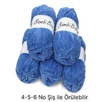 KD3121 - 500 gr. (5 Adet) Standart kalınlık Kadife İhraç Fazlası İp