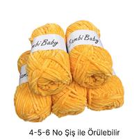 KD3123 - 500 gr. (5 Adet) Standart kalınlık Kadife İhraç Fazlası İp