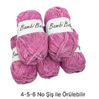 KD3128 - 500 gr. (5 Adet) Standart kalınlık Kadife İhraç Fazlası İp