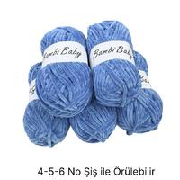 KD3130 - 500 gr. (5 Adet) Standart kalınlık Kadife İhraç Fazlası İp