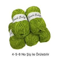 KD3139 - 500 gr. (5 Adet) Standart kalınlık Kadife İhraç Fazlası İp