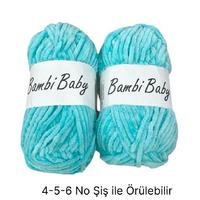 KD3163- 200 gr. (2 Adet) Standart kalınlık Kadife İhraç Fazlası İp