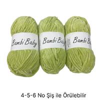 KD3164 - 320 gr. (3 Adet) Standart kalınlık Kadife İhraç Fazlası İp