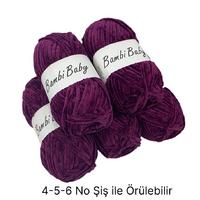 KD3189 - 500 gr. (5 Adet) Standart kalınlık Kadife İhraç Fazlası İp