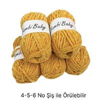 KD3203 - 570 gr. (5 Adet) Standart kalınlık Kadife İhraç Fazlası İp