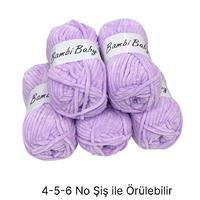 KD3204 - 500 gr. (5 Adet) Standart kalınlık  Kadife İhraç Fazlası İp