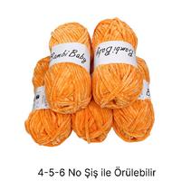 KD3206 - 500 gr. (5 Adet) Standart kalınlık Kadife İhraç Fazlası İp