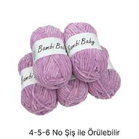 KD3215 - 500 gr. (5 Adet) Standart kalınlık Kadife İhraç Fazlası İp