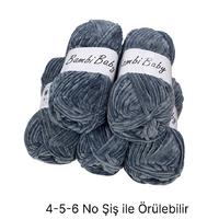 KD3216 - 500 gr. (5 Adet) Standart kalınlık Kadife İhraç Fazlası İp