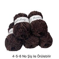 KD3219 - 500 gr. (5 Adet) Standart kalınlık Kadife İhraç Fazlası İp