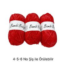 KD3229 - 330 gr. (3 Adet) Standart kalınlık Kadife İhraç Fazlası İp