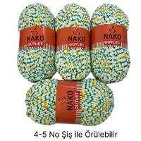 KD3234 - 830 gr. (4 Adet) İnce kadife colors Kadife İhraç Fazlası İp