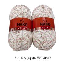 KD3235 - 450 gr. (2 Adet) İnce kadife colors Kadife İhraç Fazlası İp