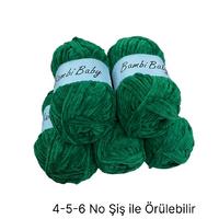 KD3239 - 500 gr. (5 Adet) Standart kalınlık Kadife İhraç Fazlası İp