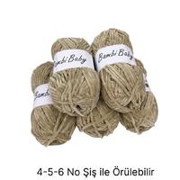 KD3249 - 500 gr. (5 Adet) Standart kalınlık Kadife İhraç Fazlası İp