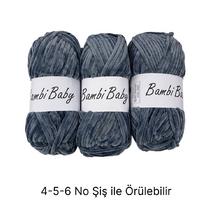 KD3266 - 300 gr. (3 Adet) Standart kalınlık Kadife İhraç Fazlası İp