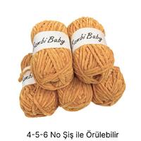 KD3275 - 500 gr. (5 Adet) Standart kalınlık Kadife İhraç Fazlası İp
