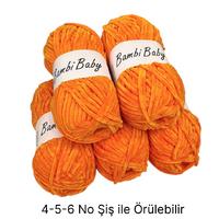 KD3278 - 500 gr. (5 Adet) Standart kalınlık Kadife İhraç Fazlası İp