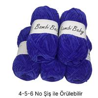 KD3279 - 500 gr. (5 Adet) Standart kalınlık Kadife İhraç Fazlası İp