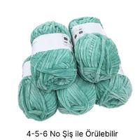 KD3280 -500  gr. (5 Adet) Standart kalınlık Kadife İhraç Fazlası İp