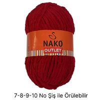 KD3307 - 200 gr. (2 Adet) Kadife nako outlet İhraç Fazlası İp