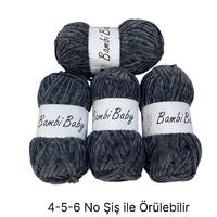 KD3323 - 450 gr. (4 Adet) Standart kalınlık Kadife İhraç Fazlası İp