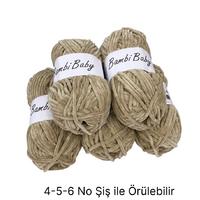 KD3327 - 500 gr. (5 Adet) Standart kalınlık Kadife İhraç Fazlası İp