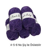 KD3333 - 550 gr. (5 Adet) Standart kalınlık Kadife İhraç Fazlası İp