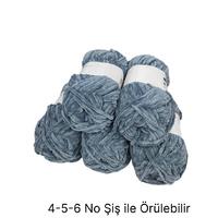 KD3336 - 500 gr. (5 Adet) Standart kalınlık Kadife İhraç Fazlası İp