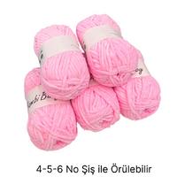 KD3371 - 500 gr. (5 Adet) Standart kalınlık Kadife İhraç Fazlası İp