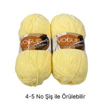 KD3376 - 200 gr. (2 Adet) İnce kadife nako vogue Kadife İhraç Fazlası İp