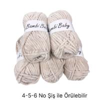 KD3392 - 560 gr. (5 Adet) Standart kalınlık Kadife İhraç Fazlası İp