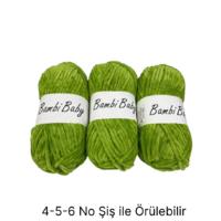 KD3398 - 300 gr. (3 Adet) Standart kalınlık Kadife İhraç Fazlası İp