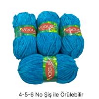 KD3399 - 390 gr. (4 Adet) Standart kalınlık Kadife İhraç Fazlası İp
