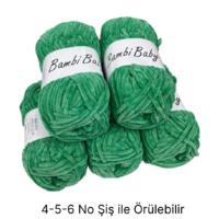 KD3406 - 500 gr. (5 Adet) Standart kalınlık Kadife İhraç Fazlası İp