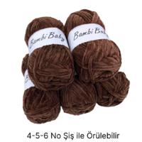 KD3410 - 500 gr. (5 Adet) Standart kalınlık Kadife İhraç Fazlası İp