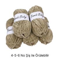 KD3413 - 500 gr. (5 Adet) Standart kalınlık Kadife İhraç Fazlası İp
