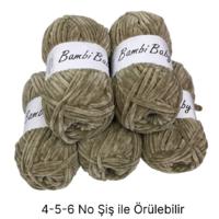 KD3417 - 560 gr. (5 Adet) Standart kalınlık Kadife İhraç Fazlası İp