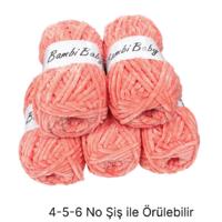 KD3421 - 500 gr. (5 Adet) Standart kalınlık Kadife İhraç Fazlası İp